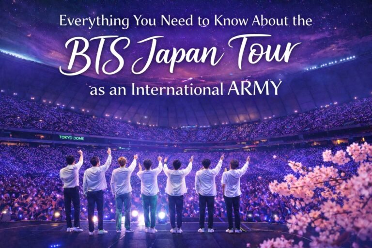 A complete guide to BTS japan tour 2026 for international army - ticket, price, venue and tips
