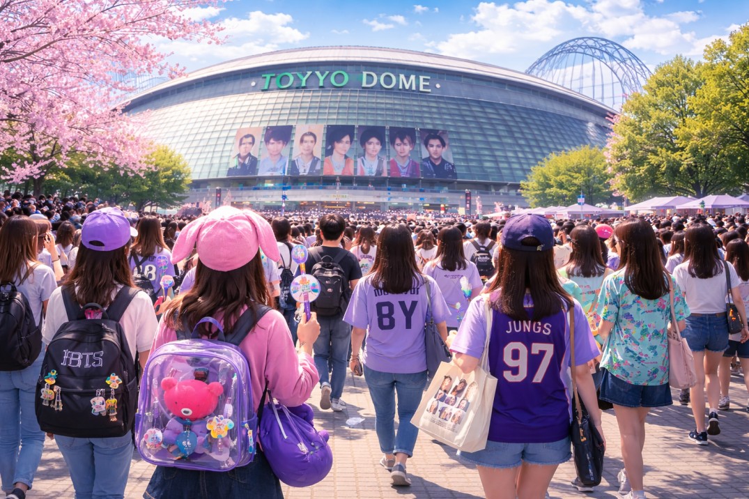 How to get to tokyo dome for bts japan concert 