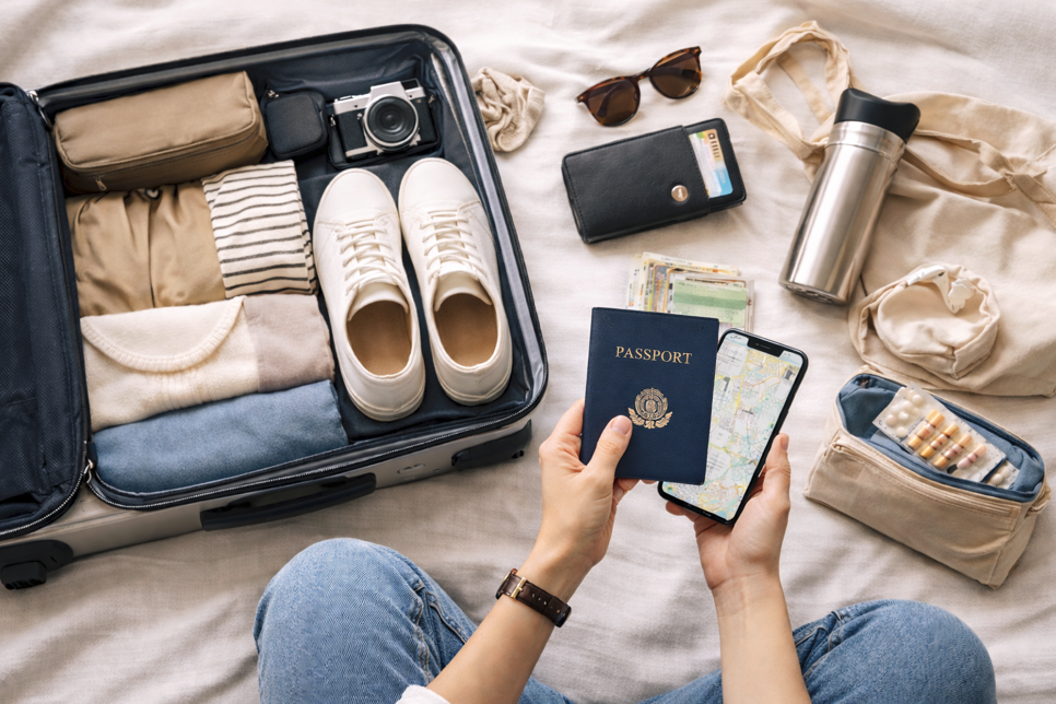 Well Packed Suitcase for Japan Travel