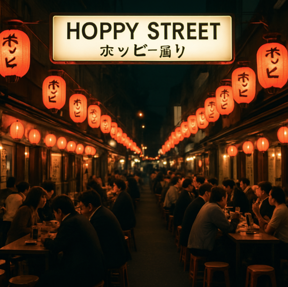 Hoppy street - A traditional izakaya street in Asakusa