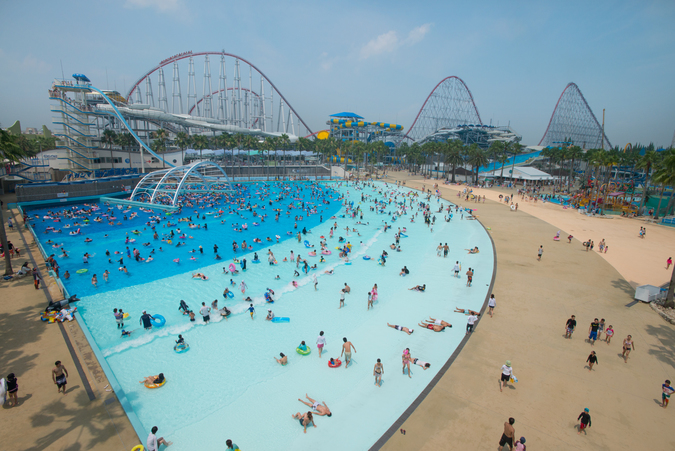 Most popular water parks in Japan